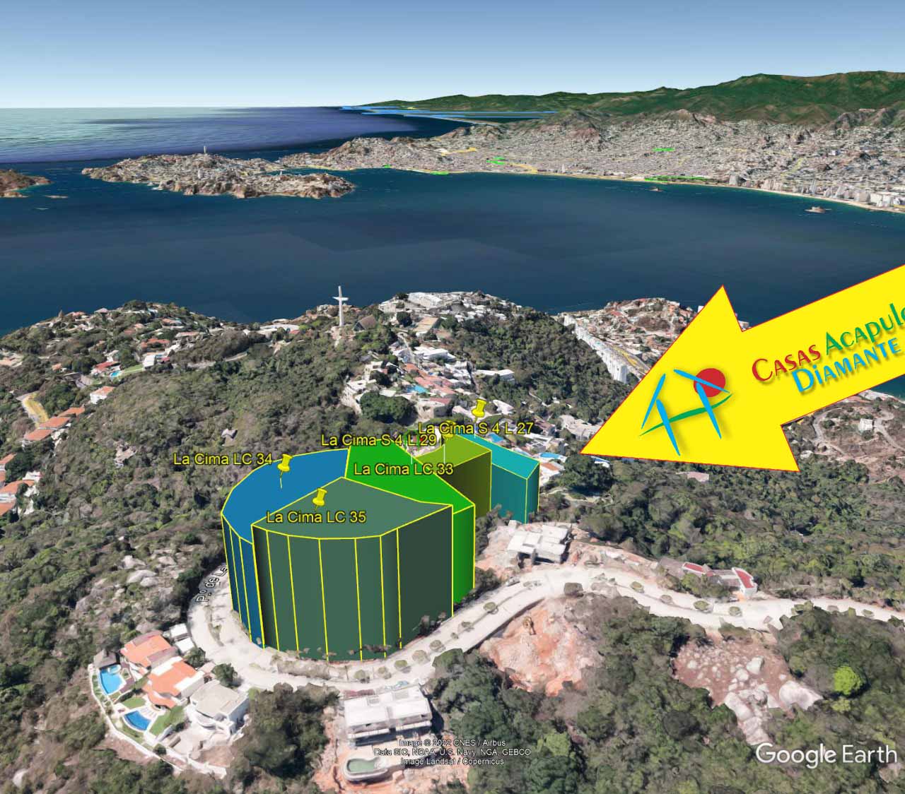 Terreno La Cima S4 27 y 29 LC 33, 34 y 35 - Vista aérea 9